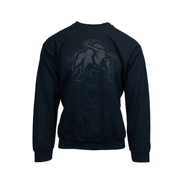 Aggie Bull, Black, Sweatshirt